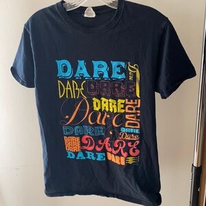 DARE Vintage Black T Shirt